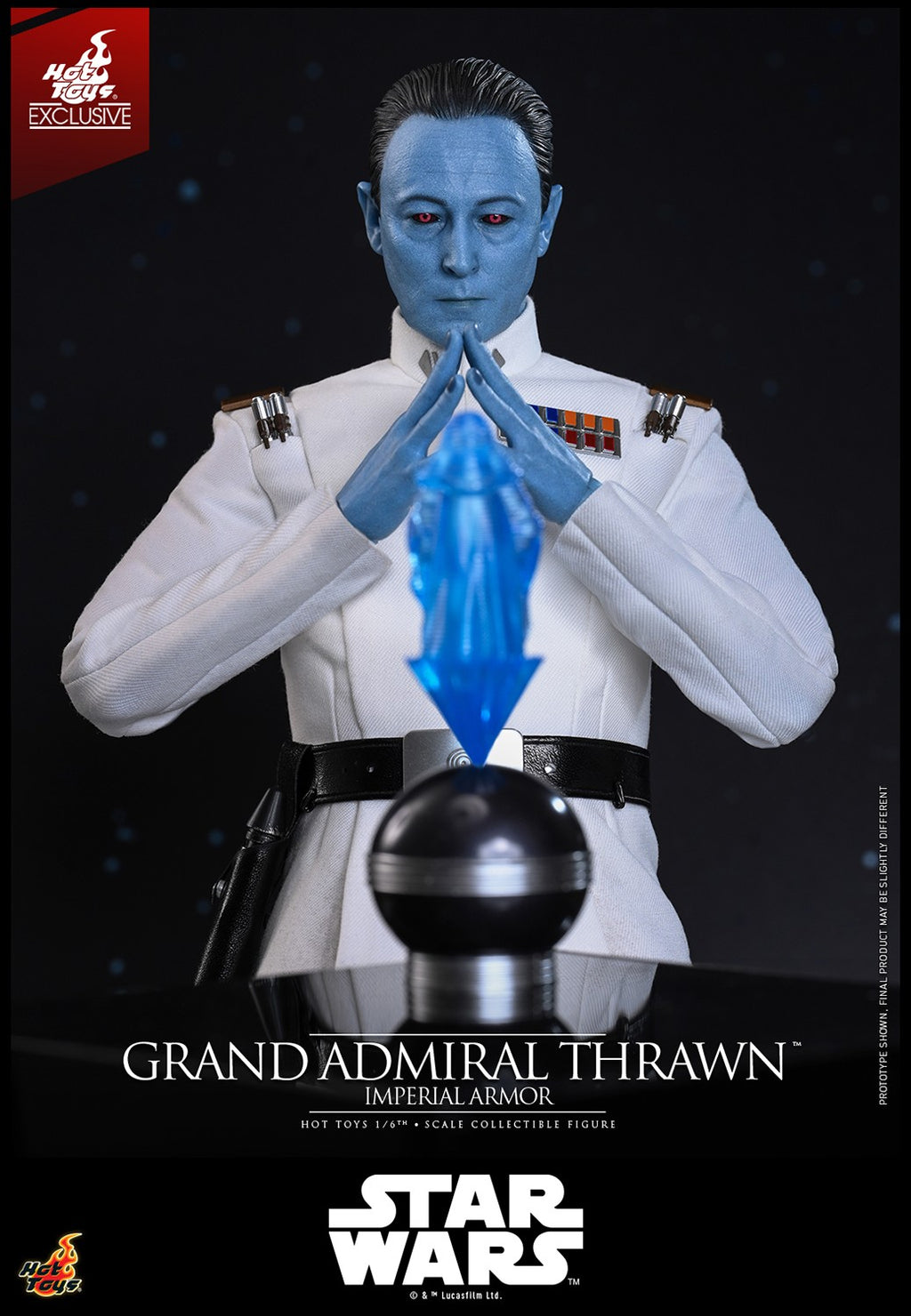 Grand Admiral Thrawn (Imperial Armor) Star Wars Sixth Scale Figure