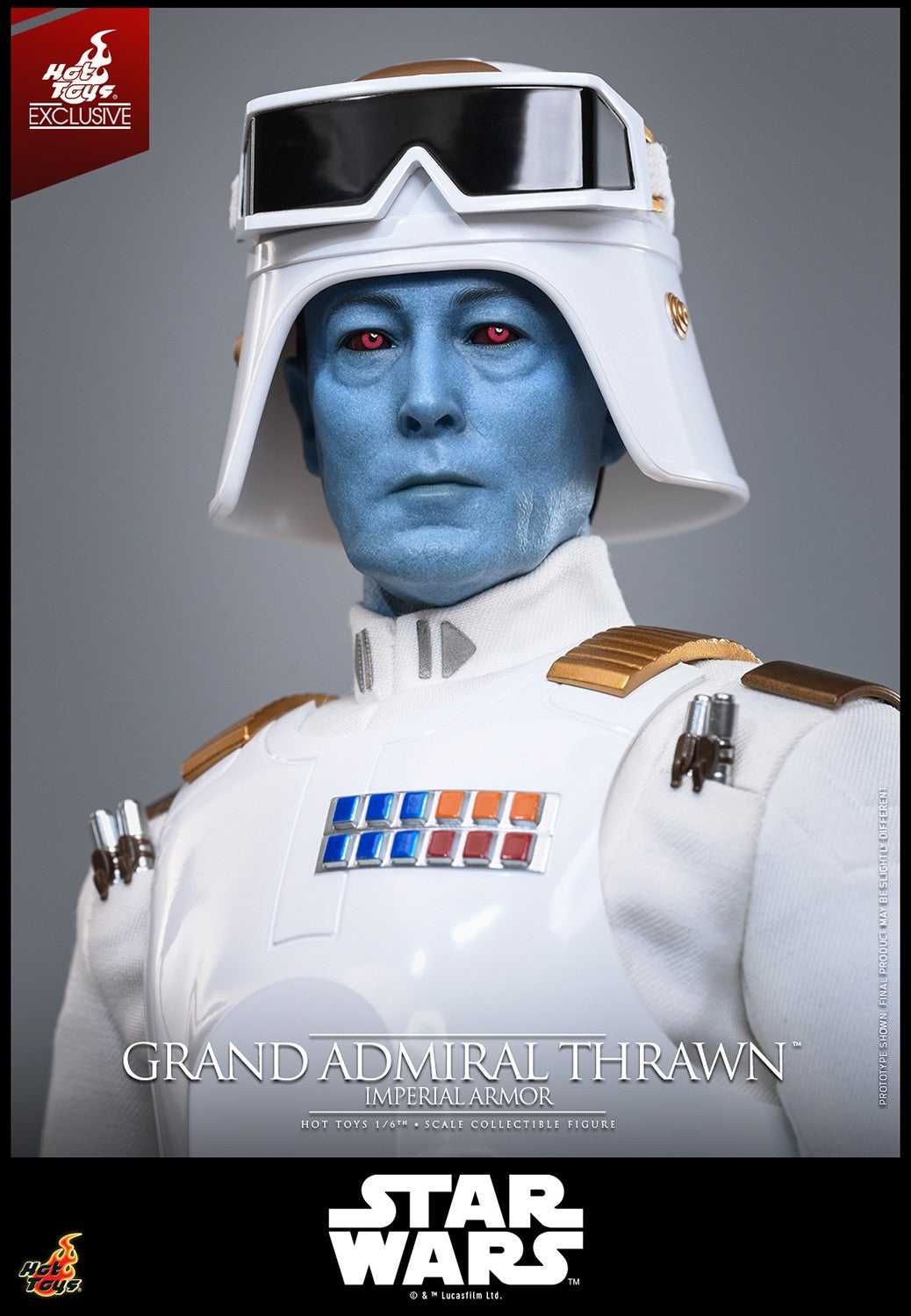 Grand Admiral Thrawn (Imperial Armor) Star Wars Sixth Scale Figure