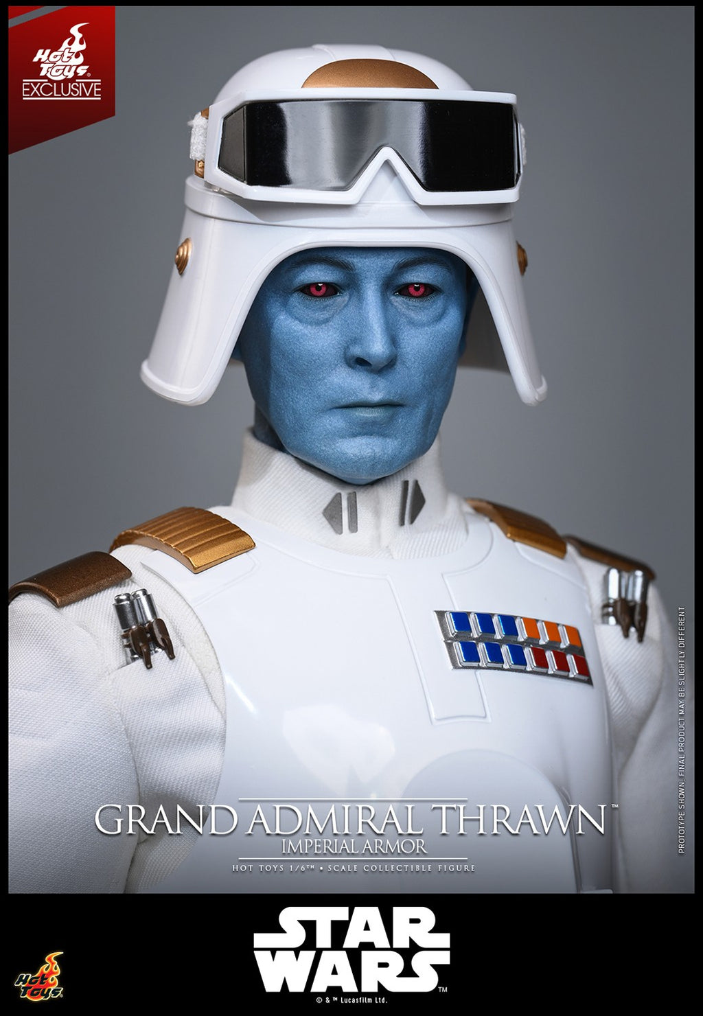 Grand Admiral Thrawn (Imperial Armor) Star Wars Sixth Scale Figure