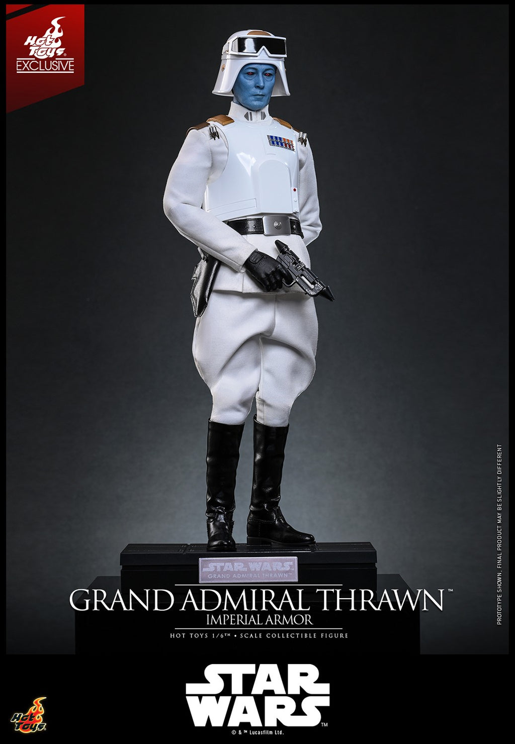 Grand Admiral Thrawn (Imperial Armor) Star Wars Sixth Scale Figure