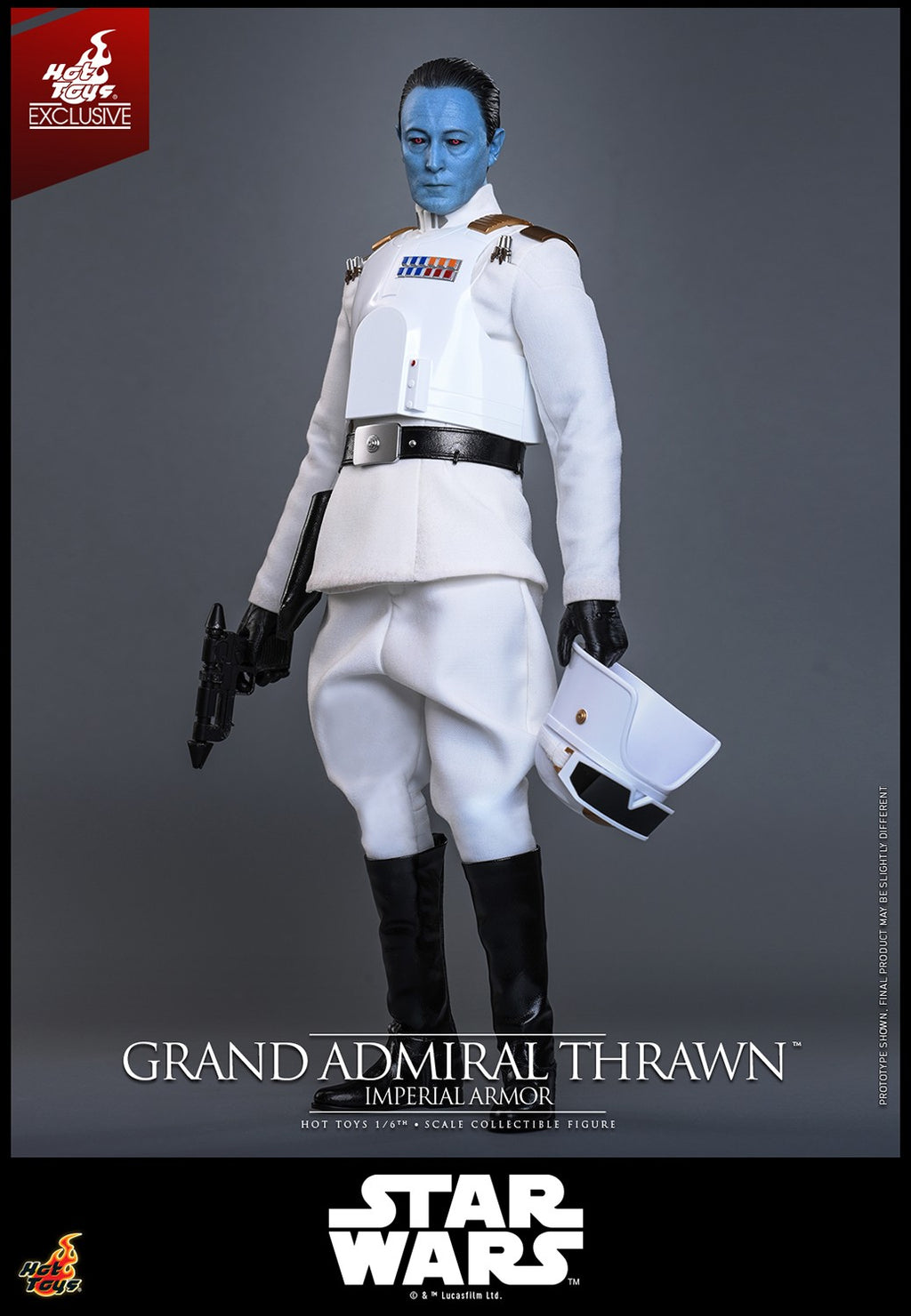 Grand Admiral Thrawn (Imperial Armor) Star Wars Sixth Scale Figure