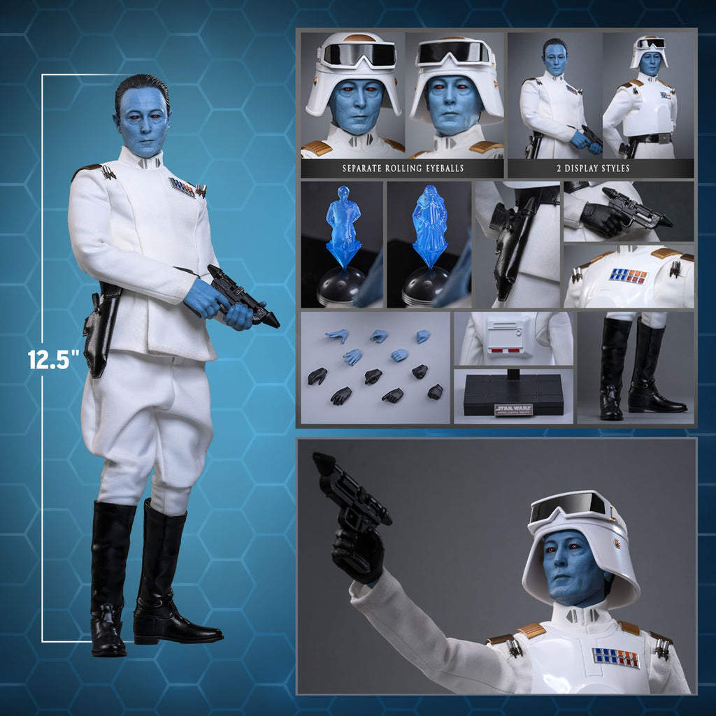 Grand Admiral Thrawn (Imperial Armor) Star Wars Sixth Scale Figure
