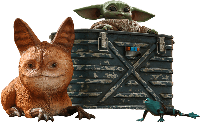 Grogu Sixth Scale Figure Set Star Wars