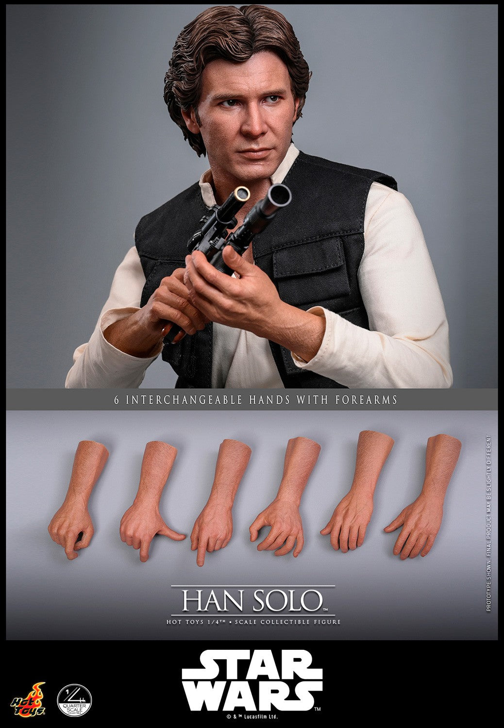 Han Solo Star Wars Quarter Scale Figure