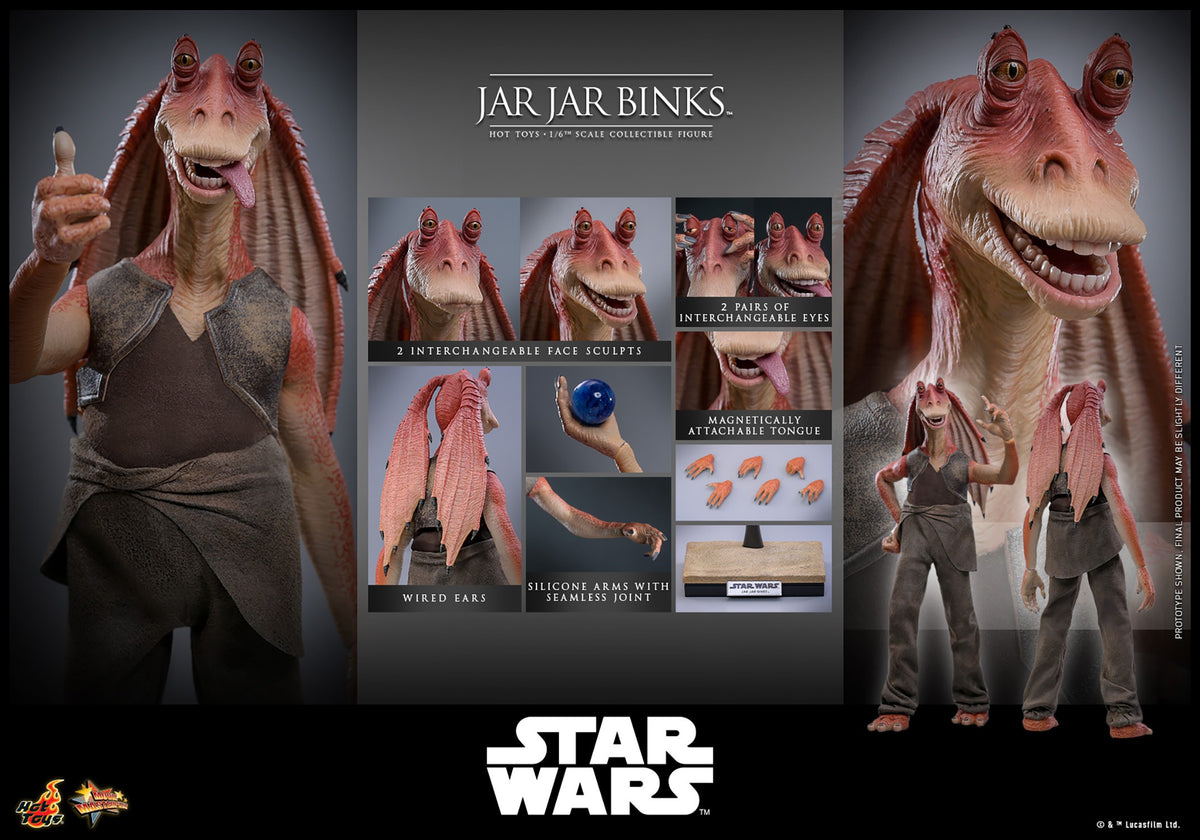 Jar Jar Binks Star Wars Sixth Scale Figure