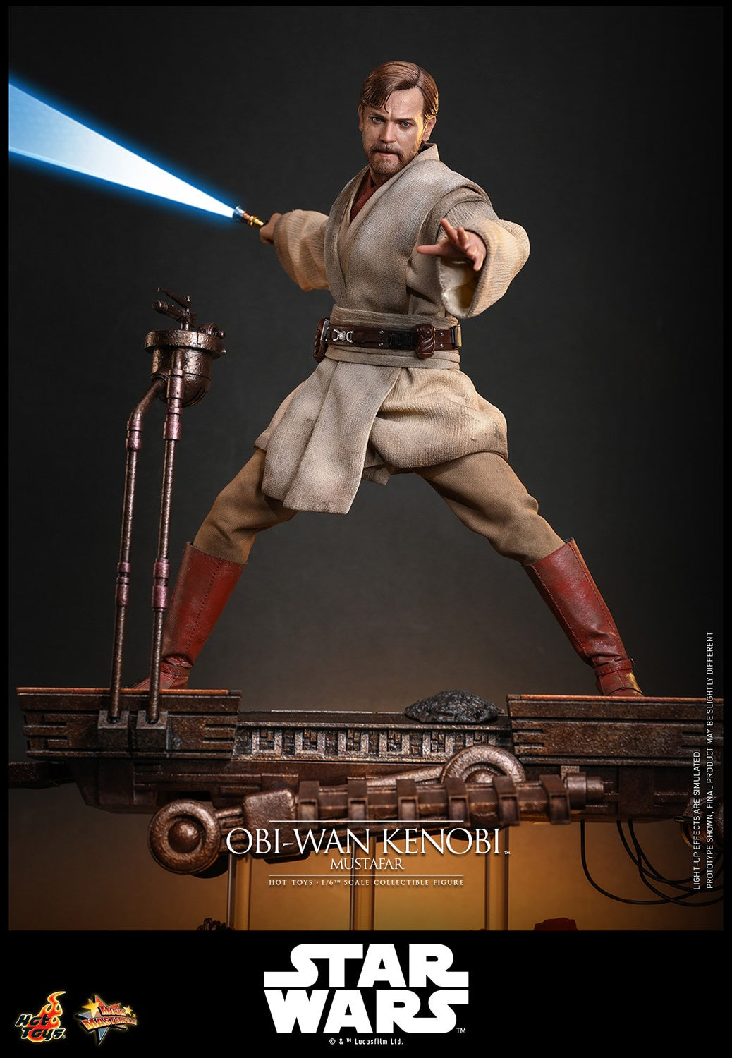 Obi-Wan Kenobi (Mustafar) Star Wars Sixth Scale Figure