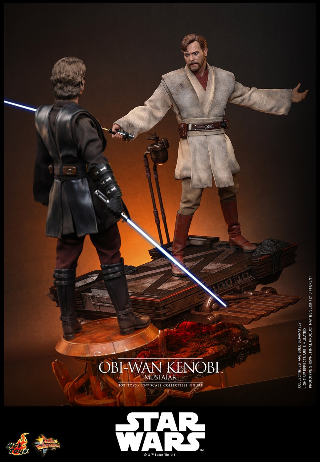 Obi-Wan Kenobi (Mustafar) Star Wars Sixth Scale Figure