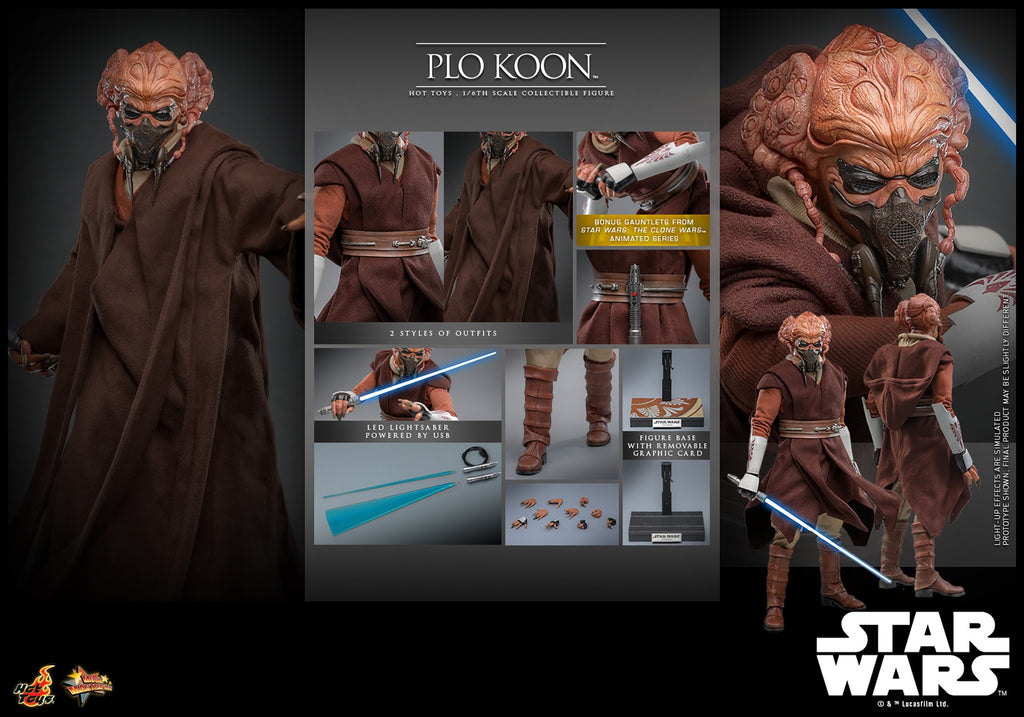 Plo Koon Star Wars Sixth Scale Figure