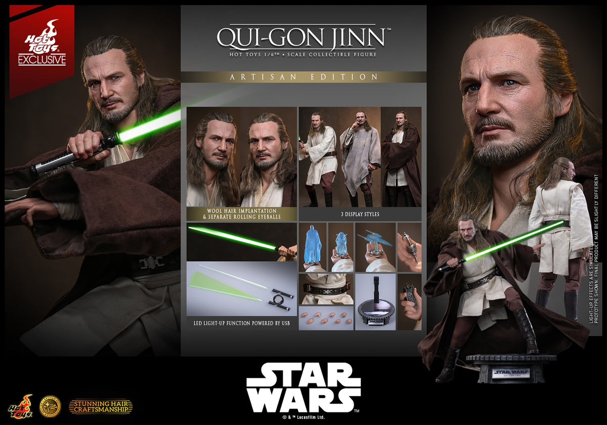Qui-Gon Jinn Star Wars Sixth Scale Figure
