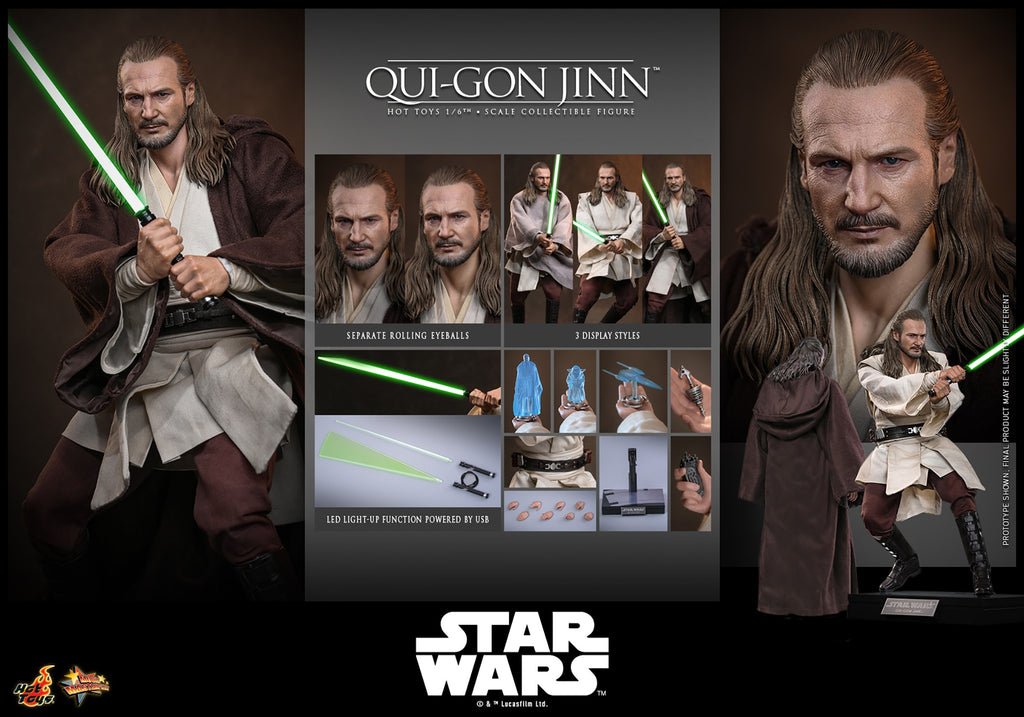 Qui-Gon Jinn Star Wars Sixth Scale Figure