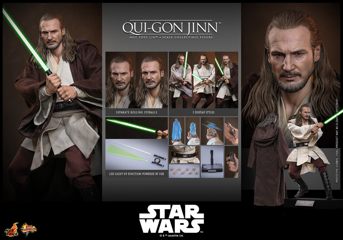 Qui-Gon Jinn Star Wars Sixth Scale Figure