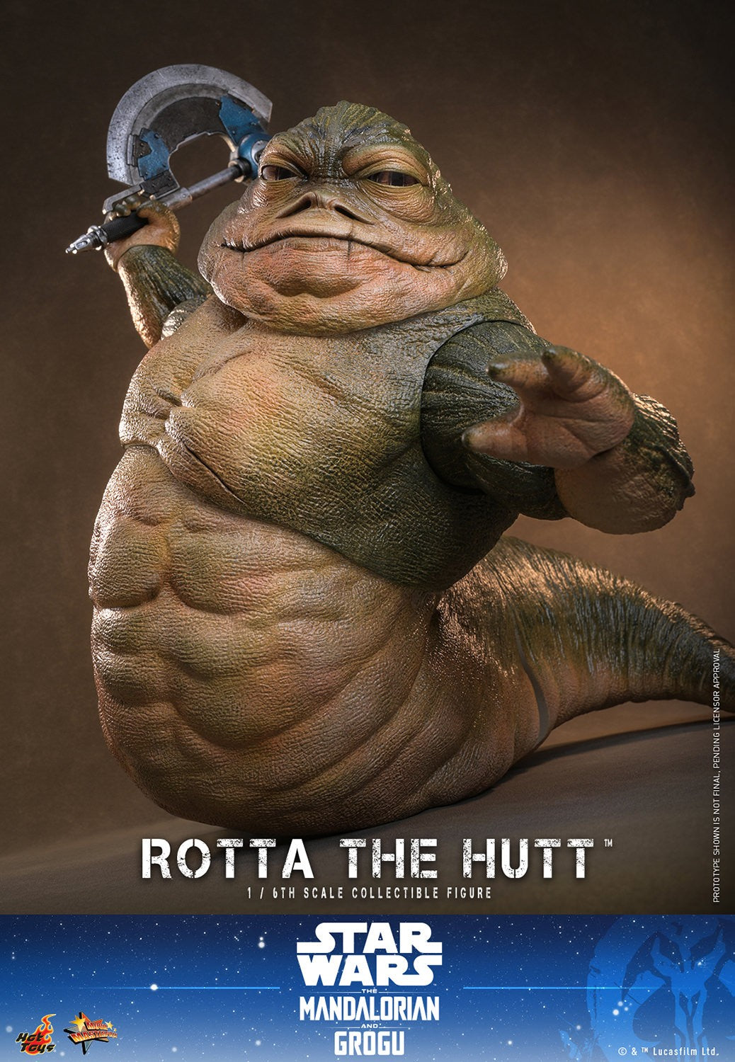 Rotta The Hutt Star Wars Sixth Scale Figure
