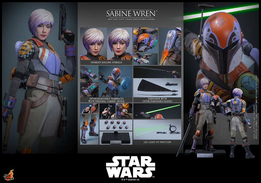 Sabine Wren Star Wars Sixth Scale Figure
