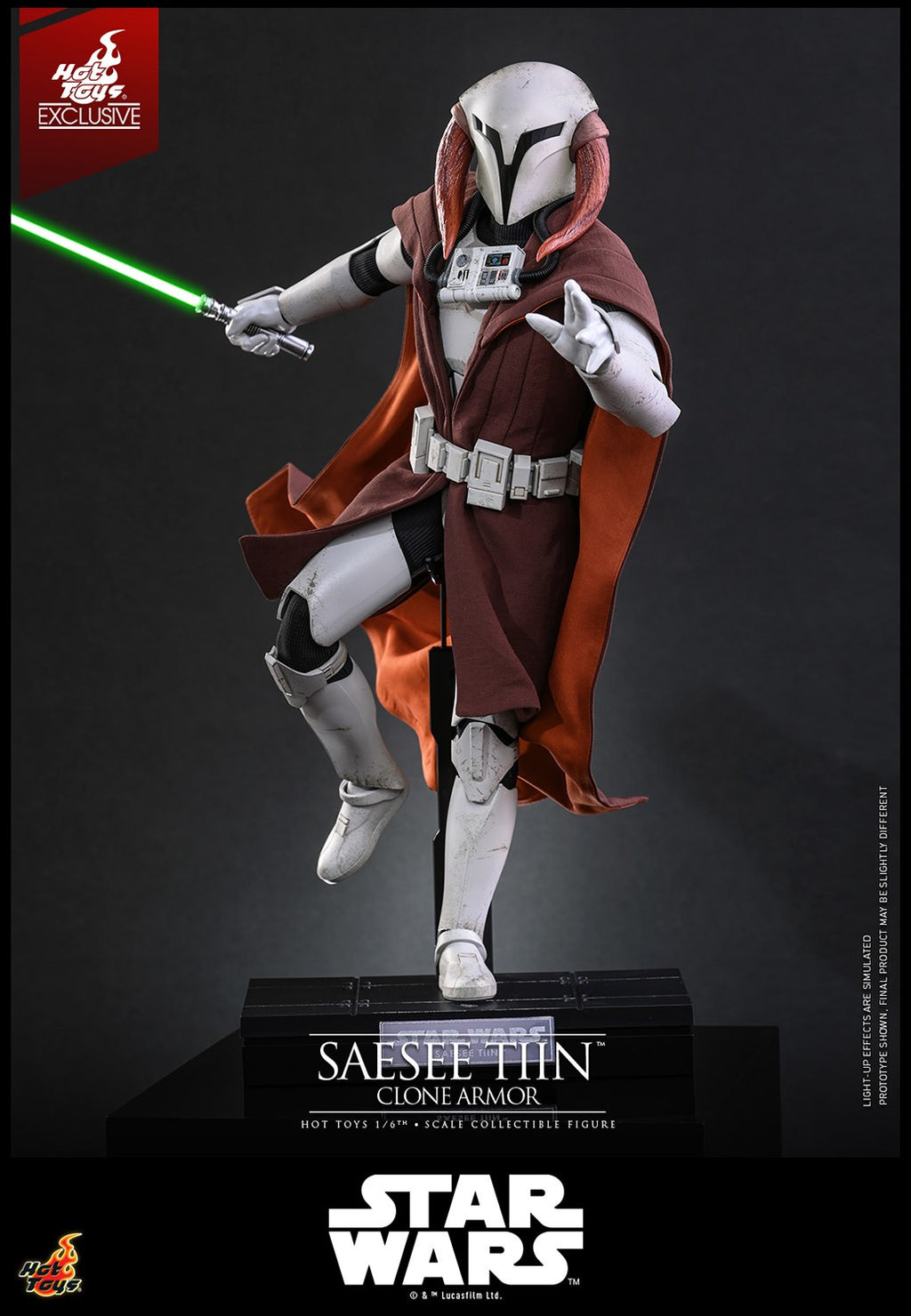 Saesee Tiin (Clone Armor) Star Wars Sixth Scale Figure