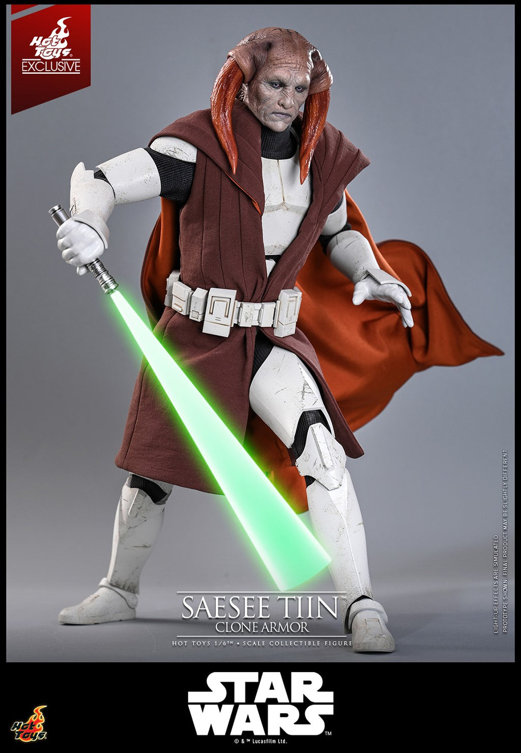 Saesee Tiin (Clone Armor) Star Wars Sixth Scale Figure