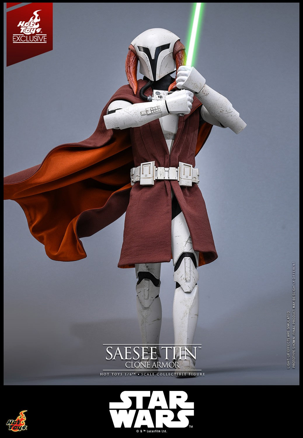 Saesee Tiin (Clone Armor) Star Wars Sixth Scale Figure