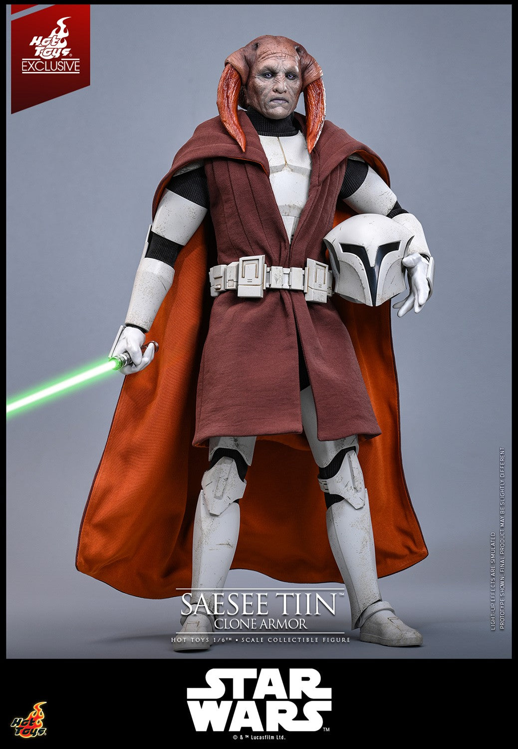 Saesee Tiin (Clone Armor) Star Wars Sixth Scale Figure