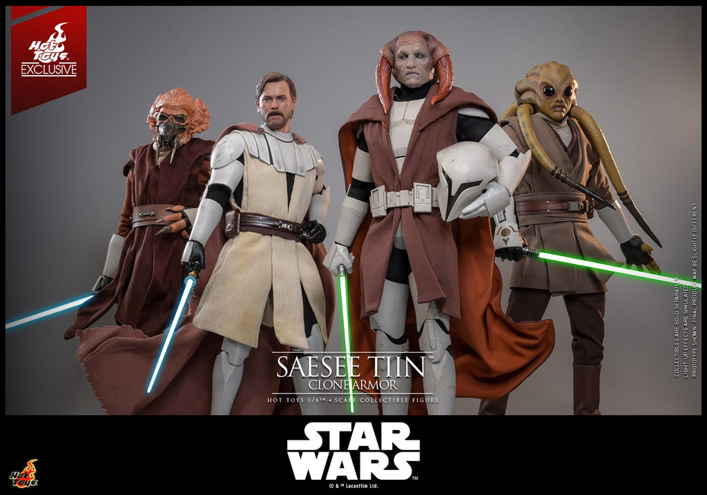 Saesee Tiin (Clone Armor) Star Wars Sixth Scale Figure