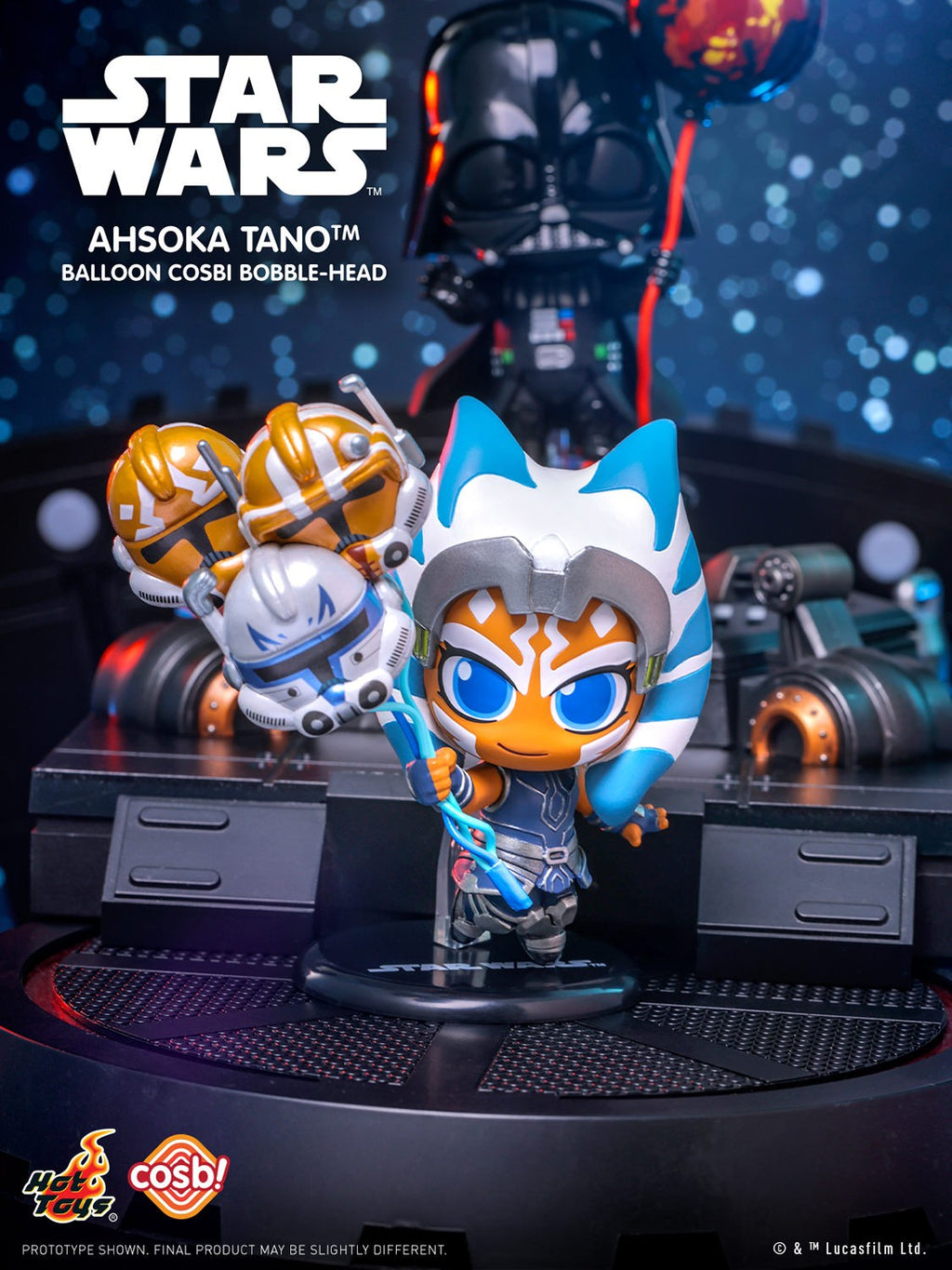 Star Wars Balloon Cosbi Bobble-Head Collection Series 2 Blind Box Set