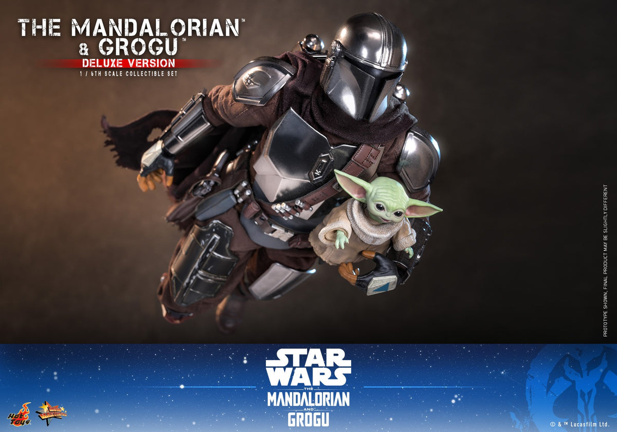 The Mandalorian and Grogu Star Wars Sixth Scale Figure Set