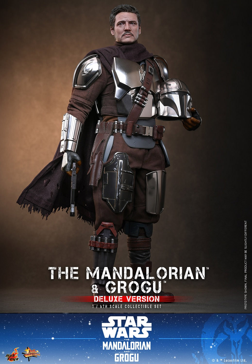 The Mandalorian and Grogu Star Wars Sixth Scale Figure Set
