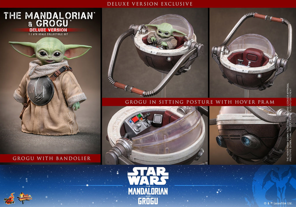 The Mandalorian and Grogu Star Wars Sixth Scale Figure Set