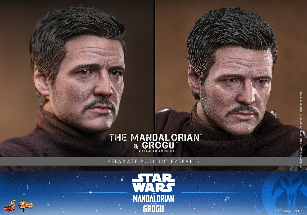 The Mandalorian and Grogu Star Wars Sixth Scale Figure Set