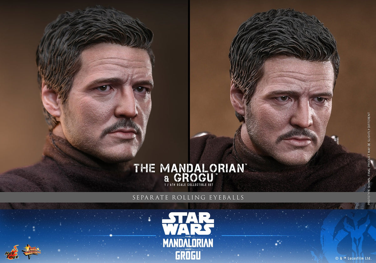 The Mandalorian and Grogu Star Wars Sixth Scale Figure Set