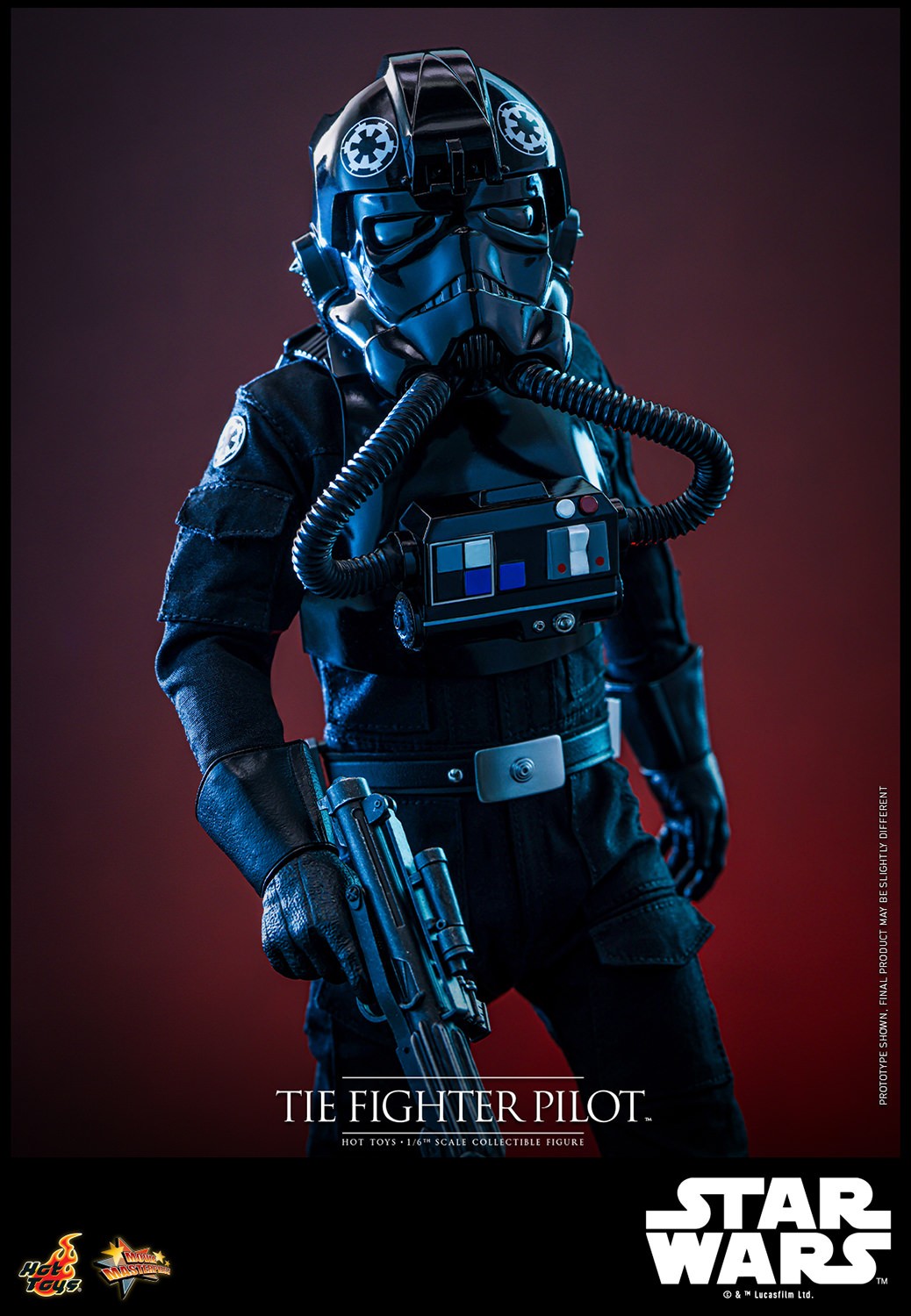 TIE fighter Pilot Star Wars Sixth Scale Figure