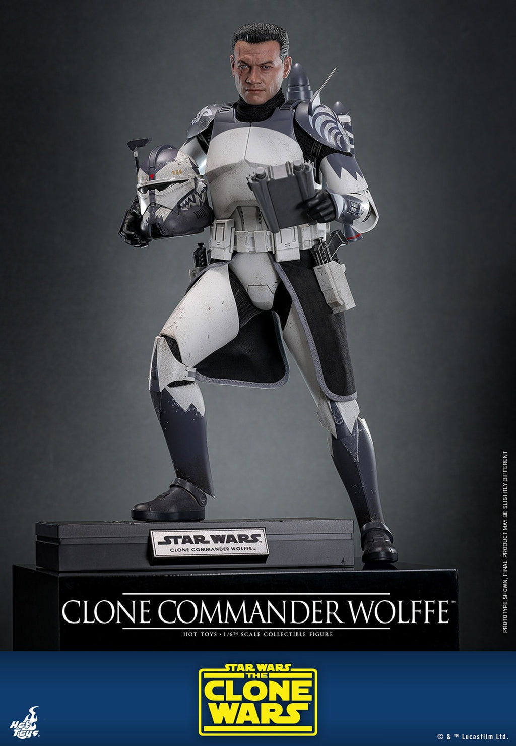 Clone Commander Wolffe Star Wars Sixth Scale Figure