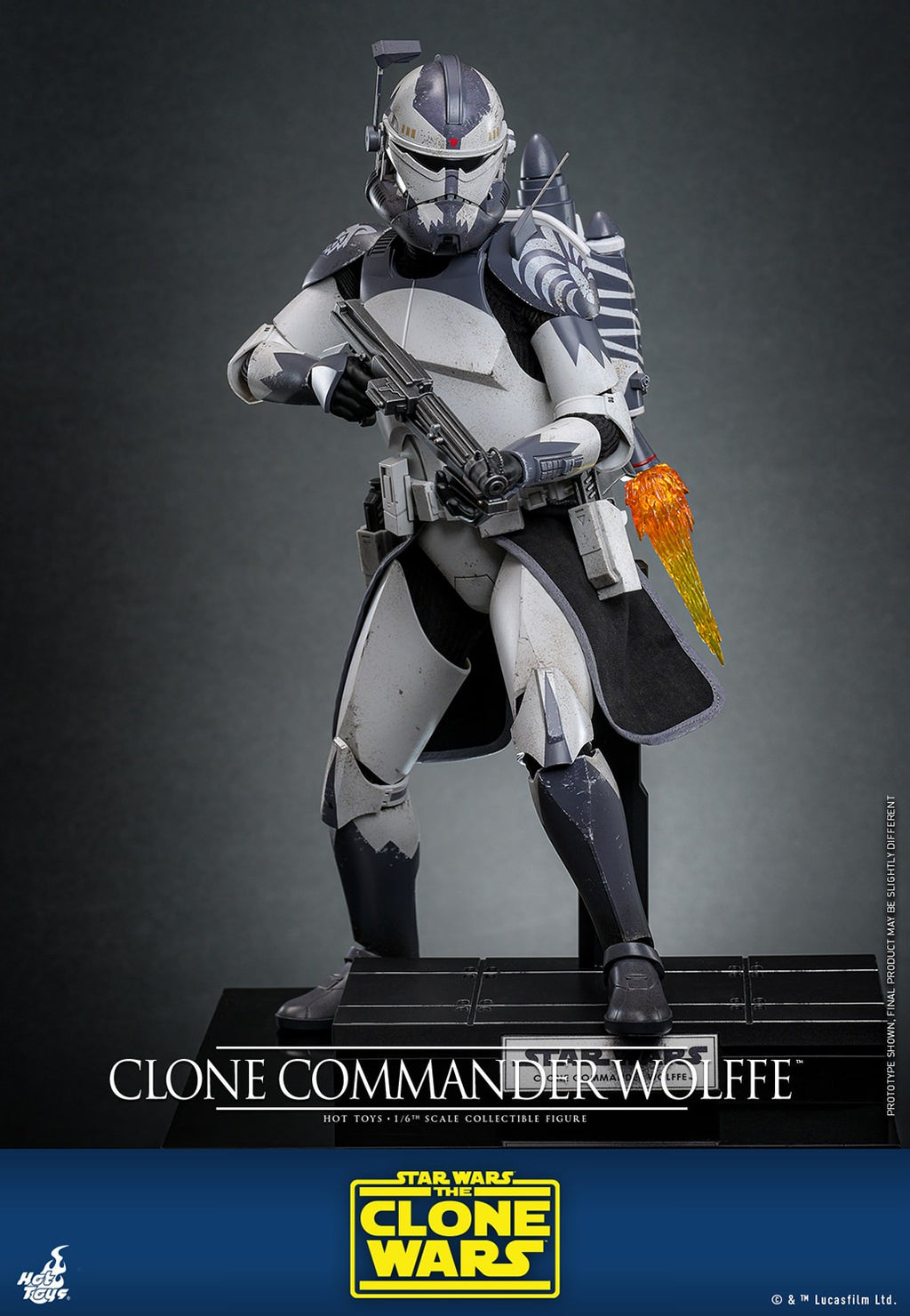 Clone Commander Wolffe Star Wars Sixth Scale Figure