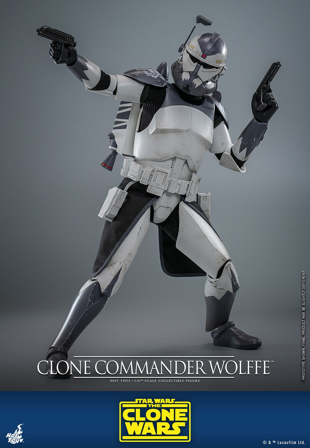 Clone Commander Wolffe Star Wars Sixth Scale Figure