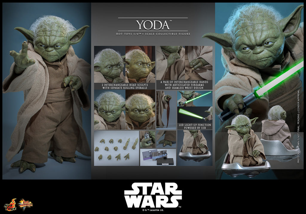 Yoda Star Wars Sixth Scale Figure