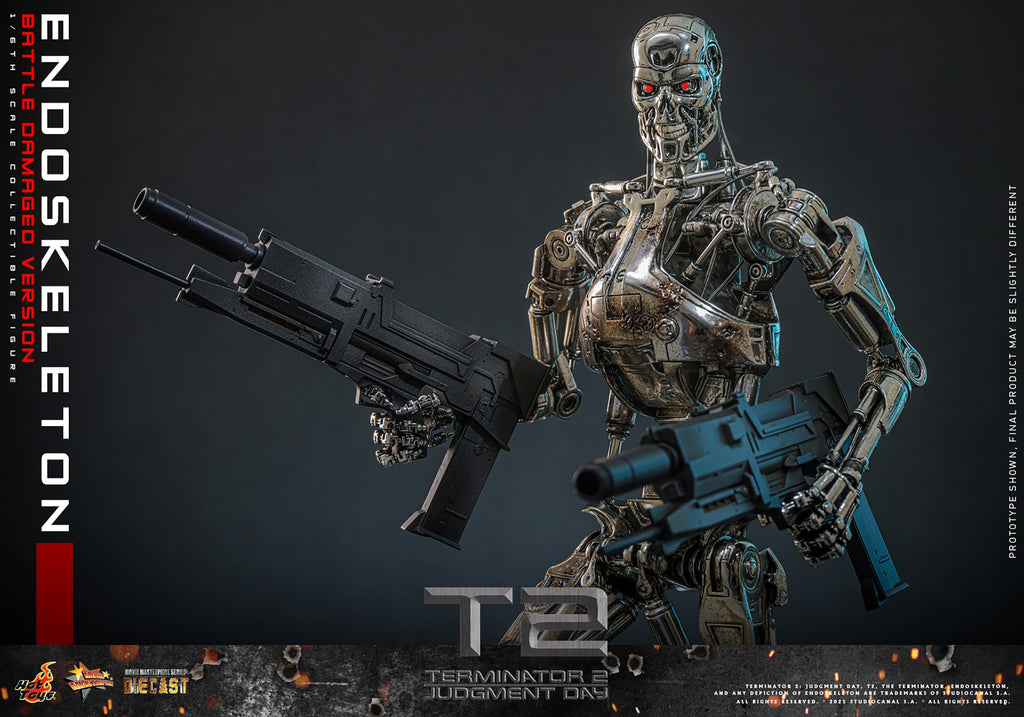 Endoskeleton (Battle Damaged Version) Terminator Sixth Scale Figure