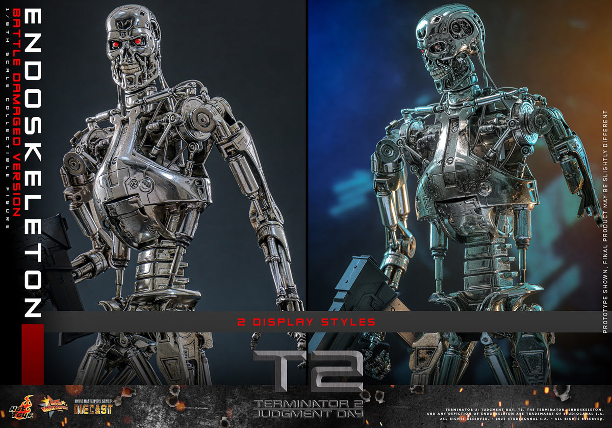 Endoskeleton (Battle Damaged Version) Terminator Sixth Scale Figure