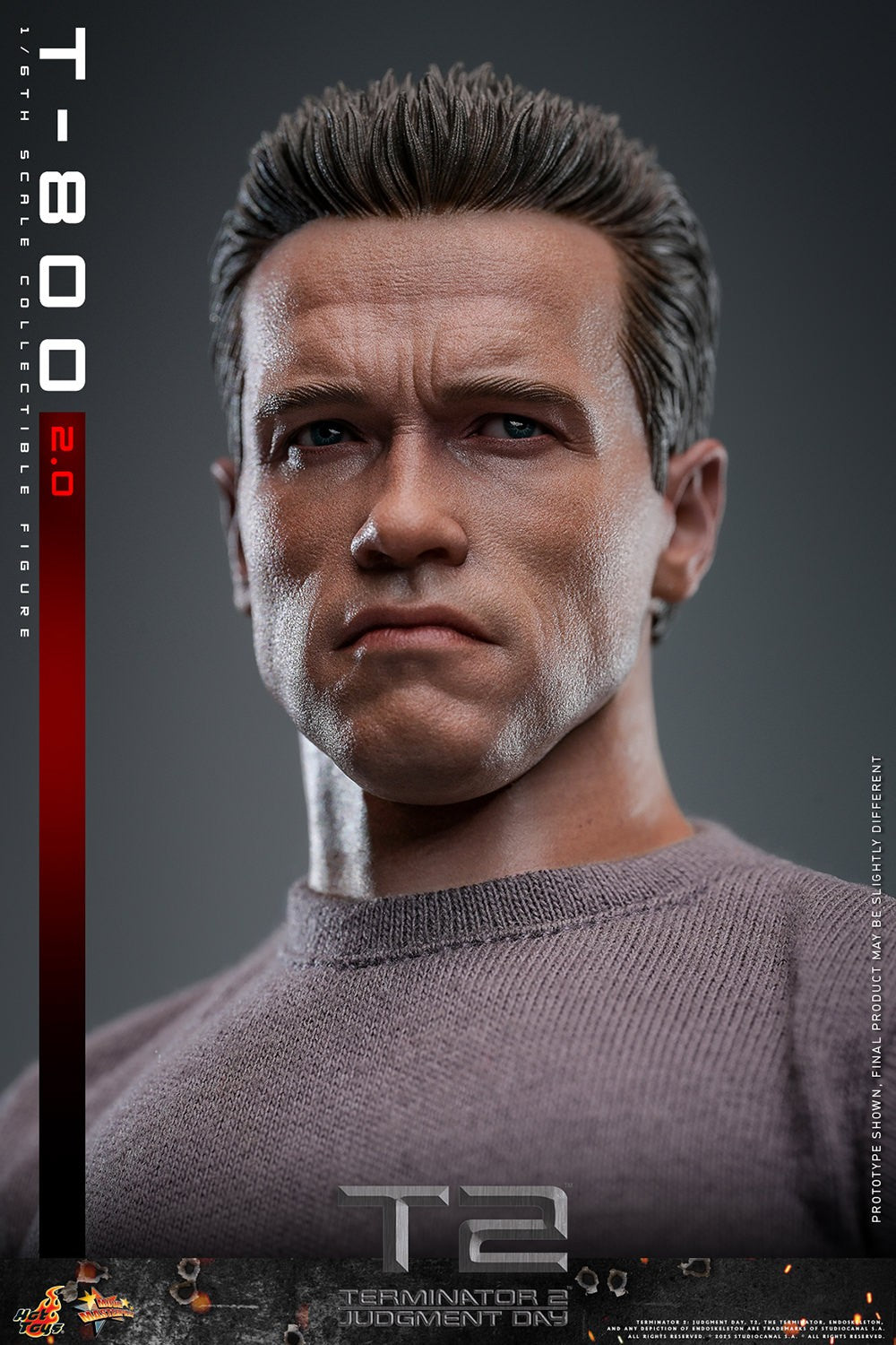 T-800 (2.0) Terminator Sixth Scale Figure