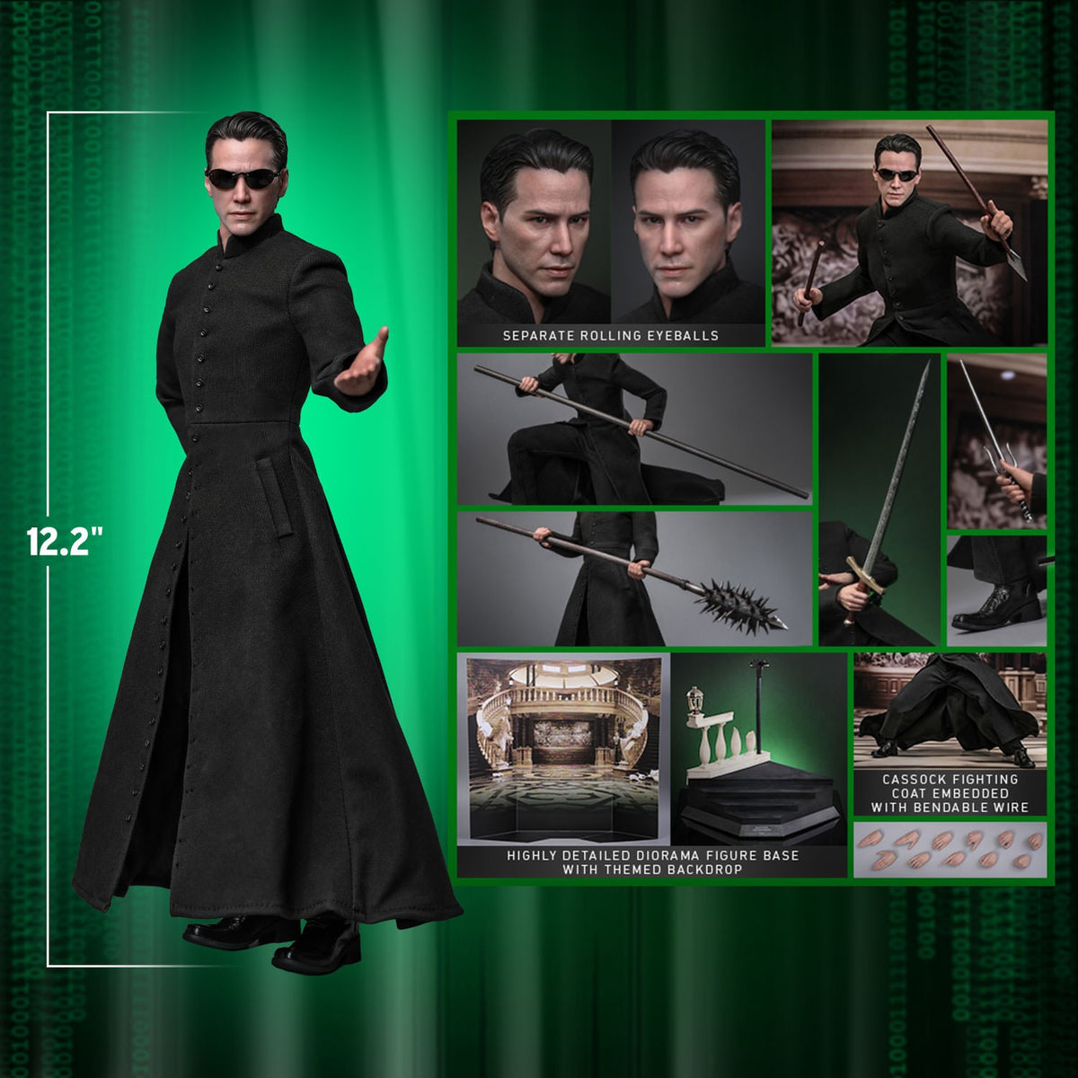 Neo The Matrix Sixth Scale Figure