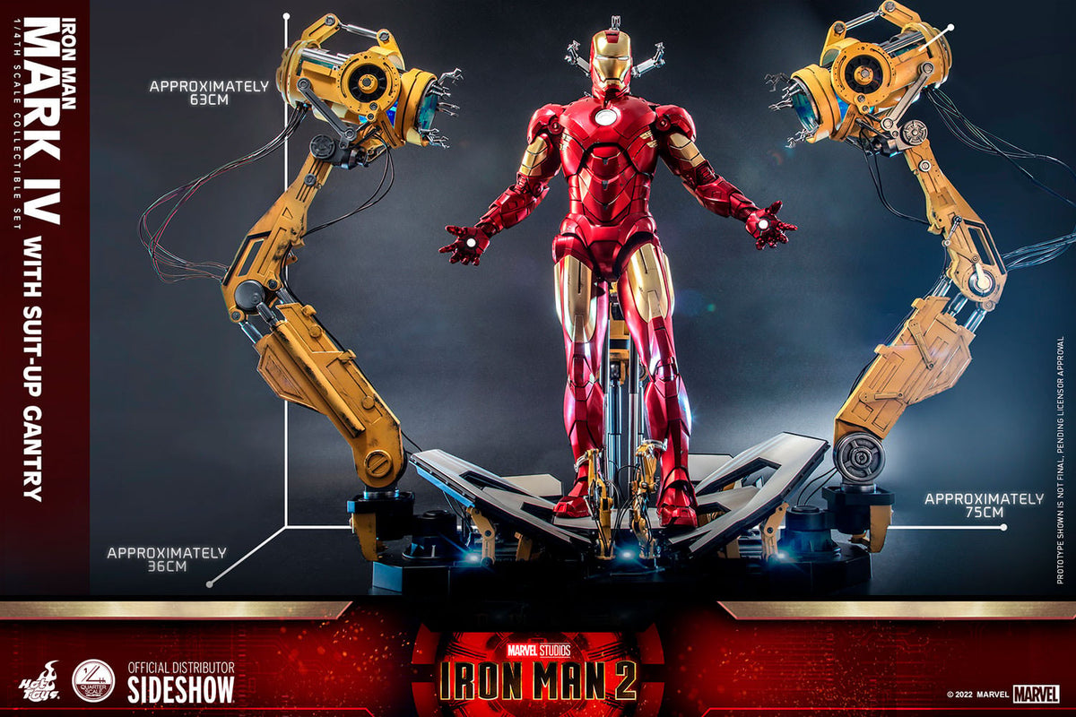 Iron Man Mark IV Marvel Quarter Scale Figure