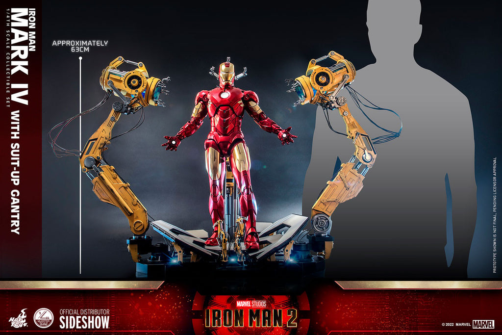 Iron Man Mark IV Marvel Quarter Scale Figure