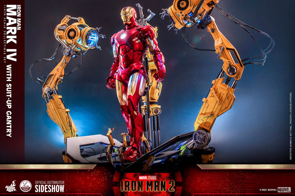 Iron Man Mark IV Marvel Quarter Scale Figure
