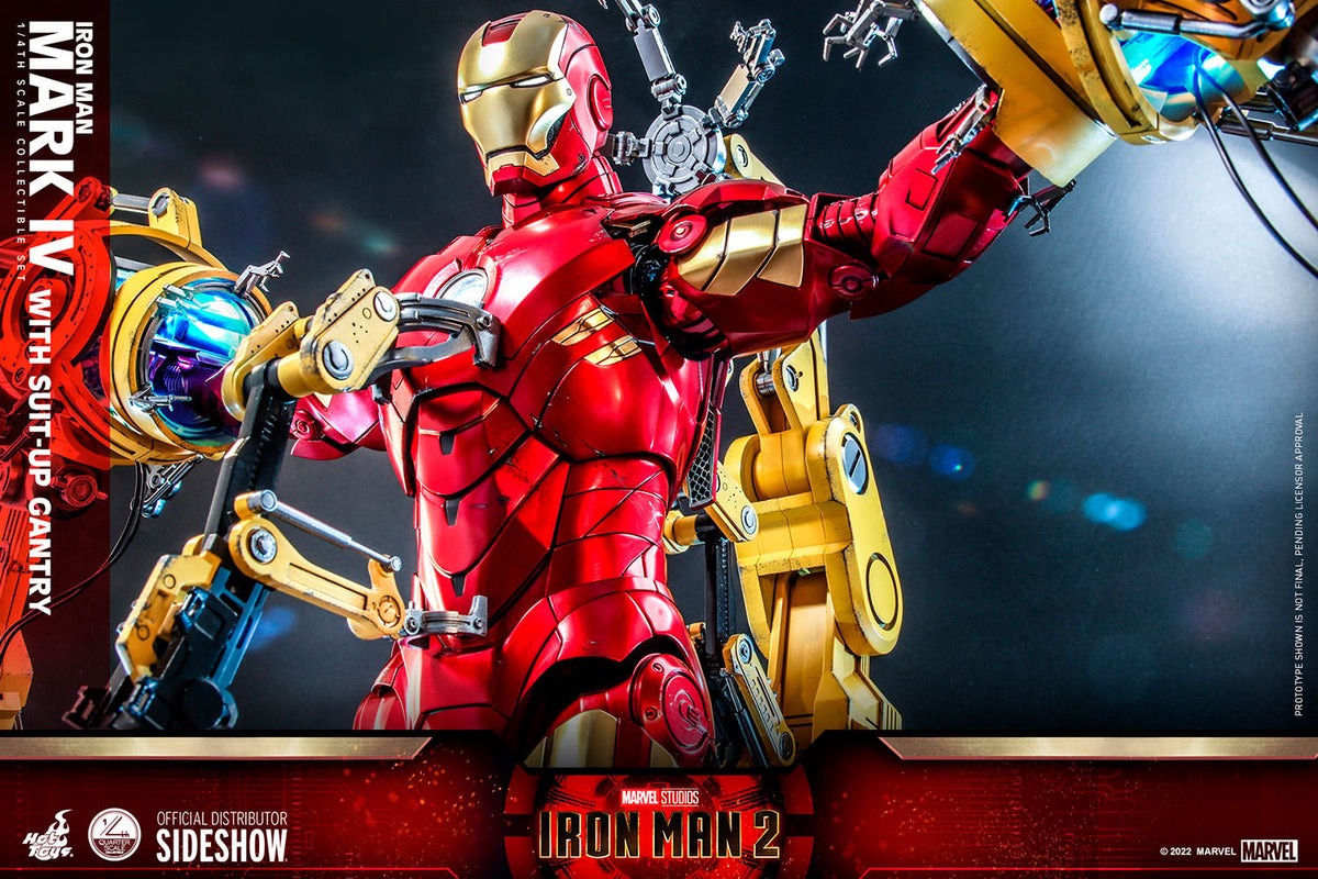 Iron Man Mark IV Marvel Quarter Scale Figure