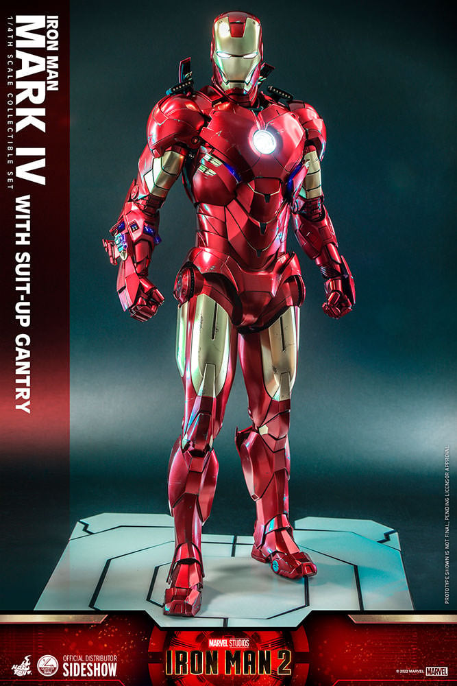 Iron Man Mark IV Marvel Quarter Scale Figure