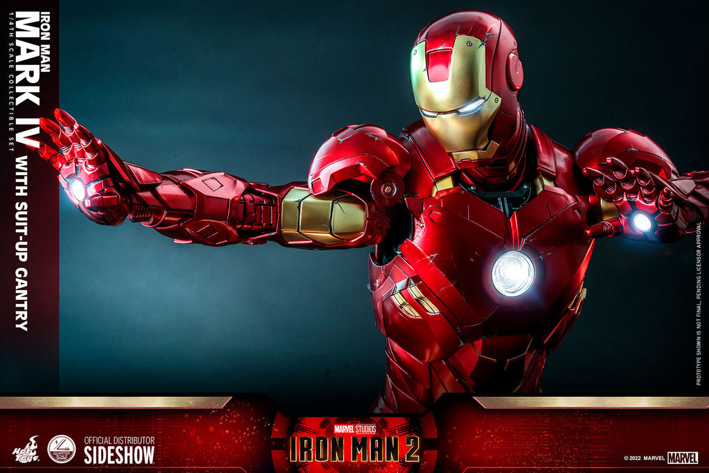 Iron Man Mark IV Marvel Quarter Scale Figure