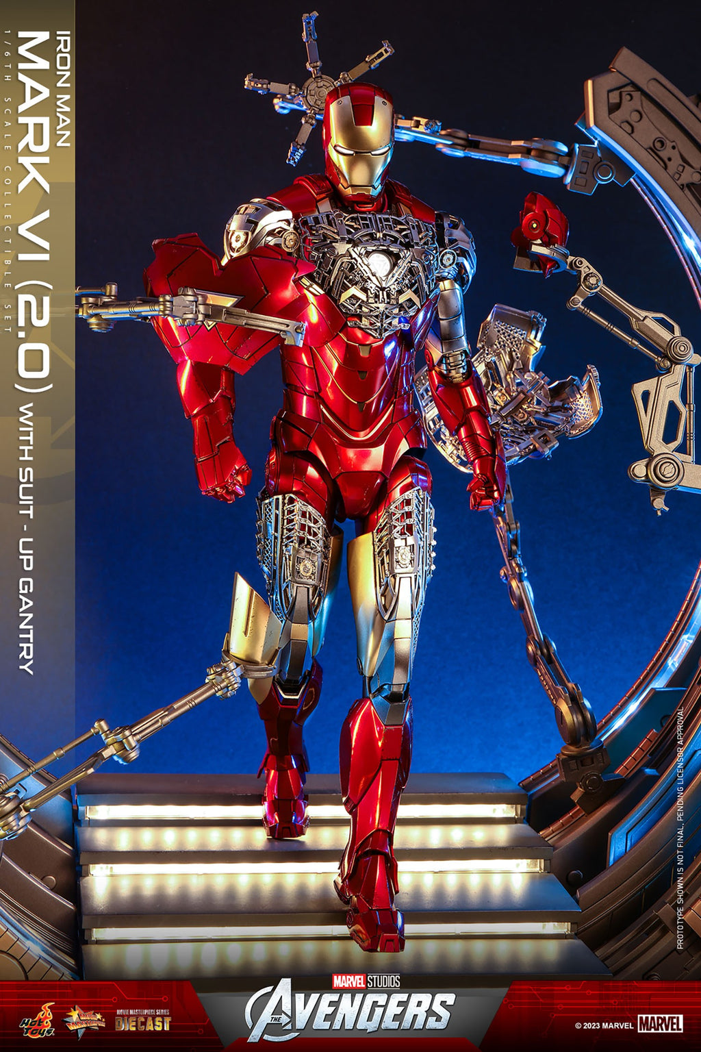 Iron Man Mark VI (2.0) Marvel Sixth Scale Figure