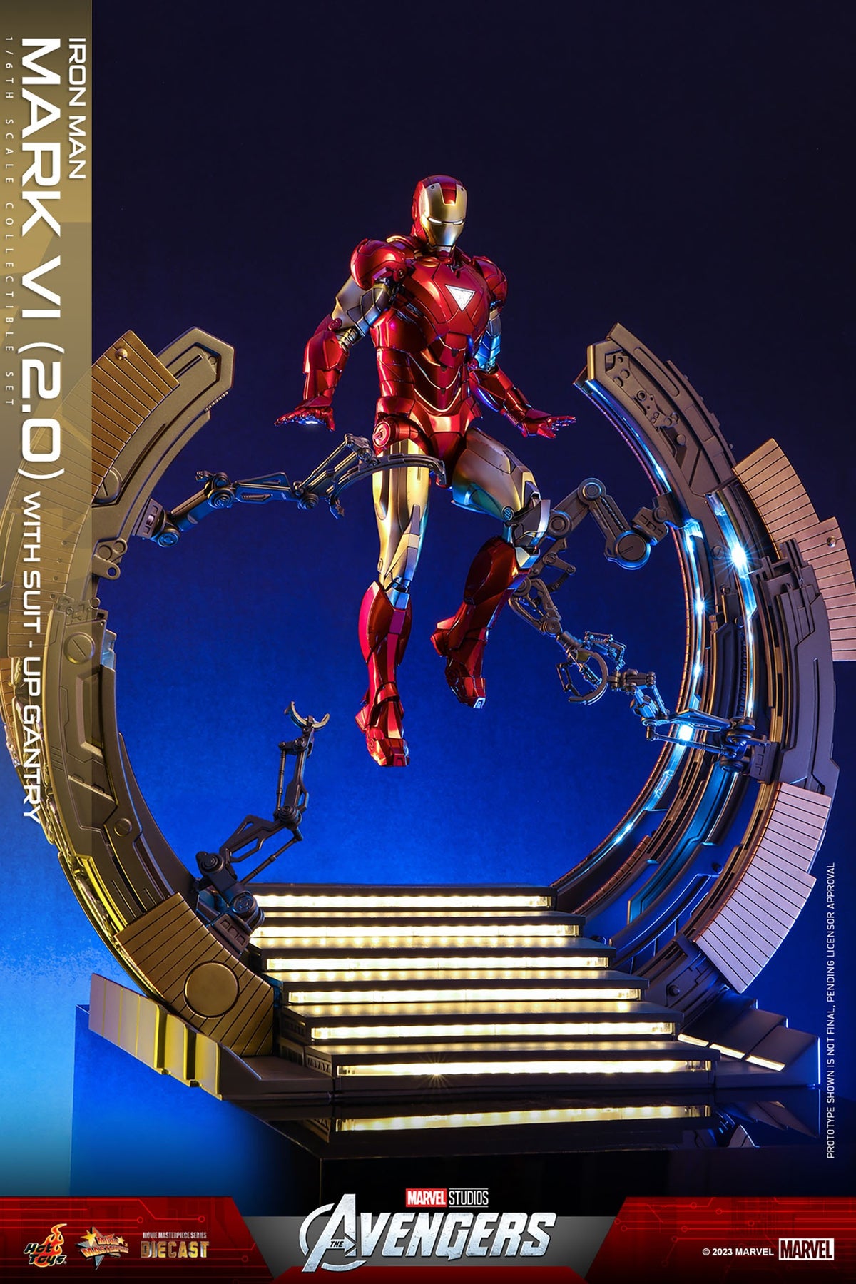 Iron Man Mark VI (2.0) Marvel Sixth Scale Figure