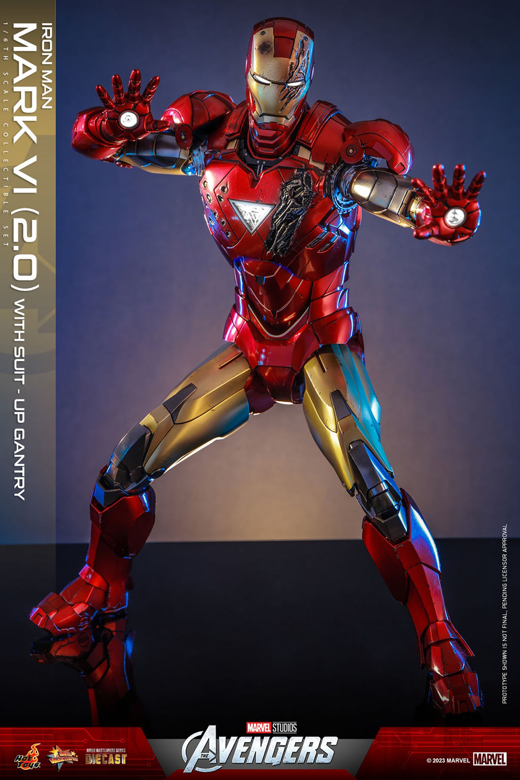 Iron Man Mark VI (2.0) Marvel Sixth Scale Figure