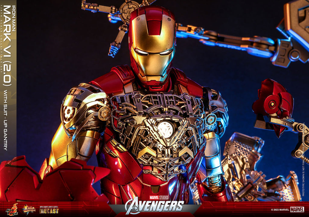 Iron Man Mark VI (2.0) Marvel Sixth Scale Figure