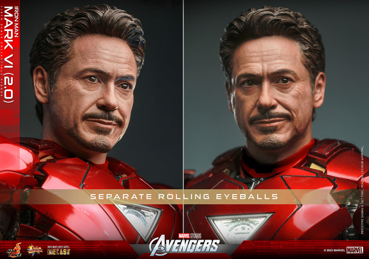 Iron Man Mark VI (2.0) Marvel Sixth Scale Figure