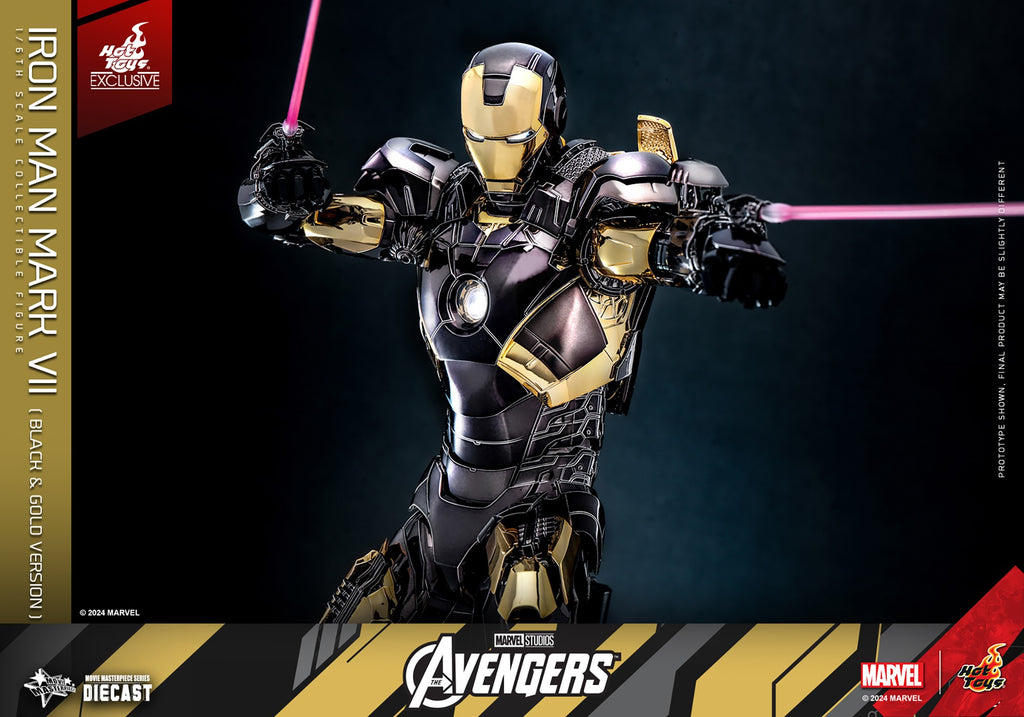 Iron Man Mark VII (Black & Gold Version) Marvel Sixth Scale Figure