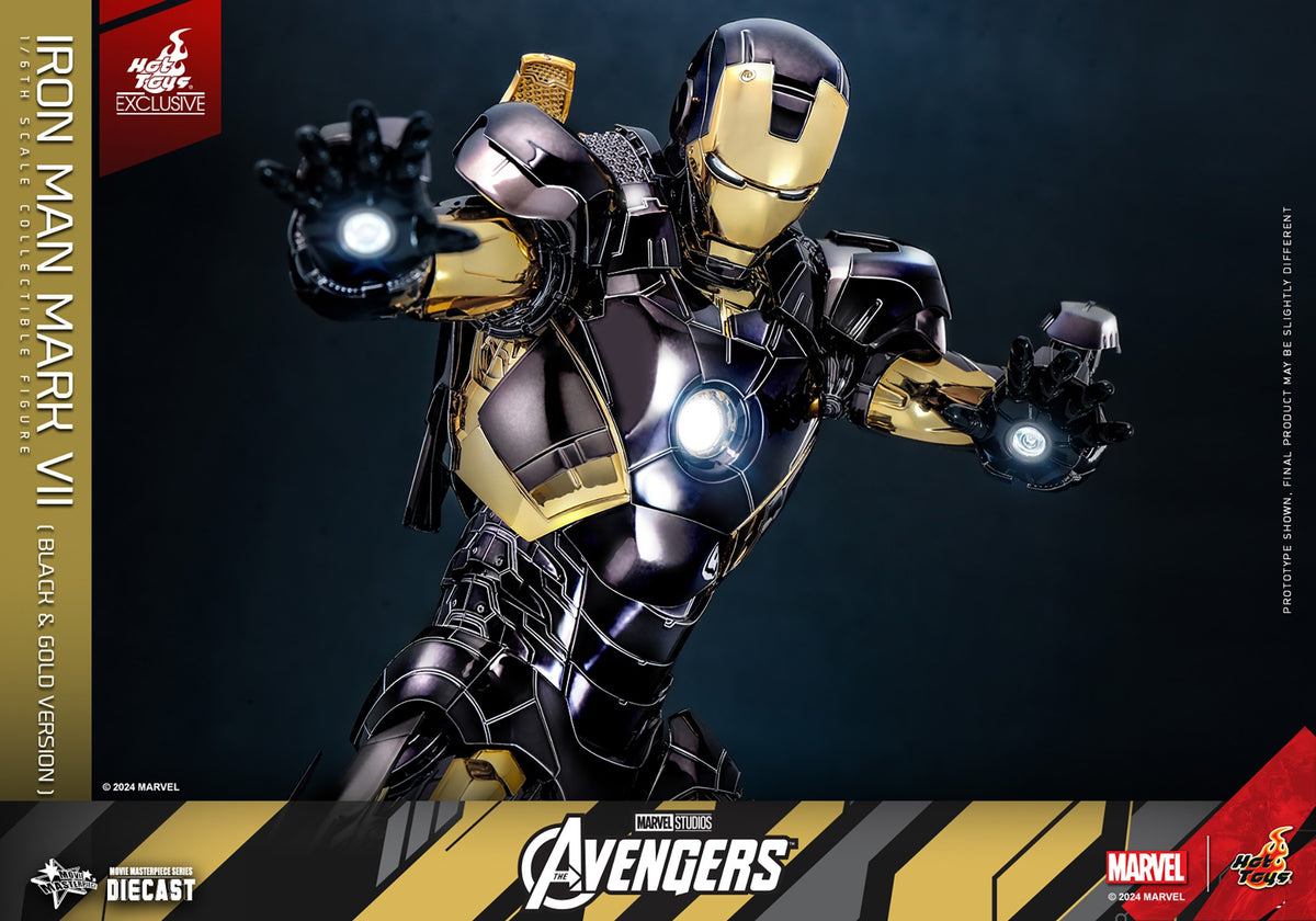 Iron Man Mark VII (Black & Gold Version) Marvel Sixth Scale Figure